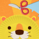 Labo paper plate lion icone