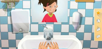 L'aventure du lavage des mains d'Ella une