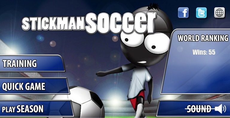 Stickman soccer app foot
