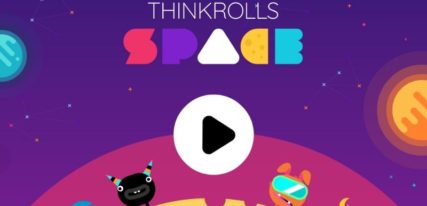 Thinkrolls space application logique enfants