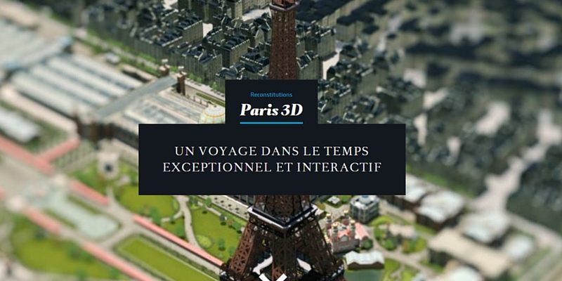 Paris 3D Saga une