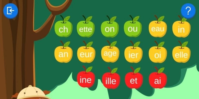 Application Maternelle Montessori apprentissage des phonèmes