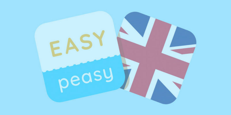 easy peasy application anglais home