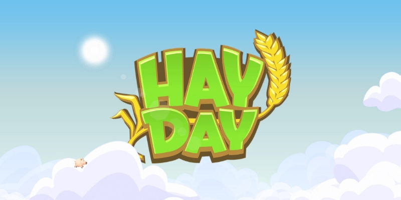 Hay Day application enfant ferme